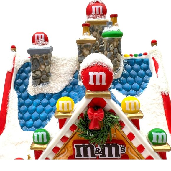 Department 56 M&Ms Village Candy Shoppe Lighted House Holiday Figurine 2005 - Picture 5 of 16